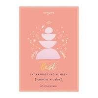 spa life™ oat extract face mask 0.81oz