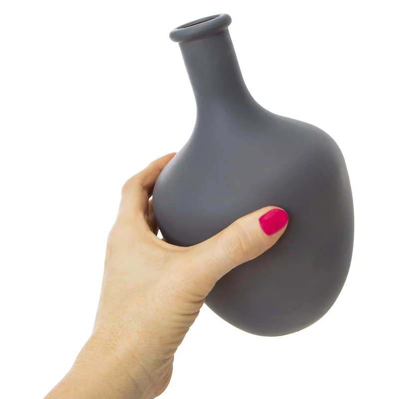 glass vase 7.9in x 4.9in