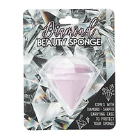 diamond-shaped sponge & case