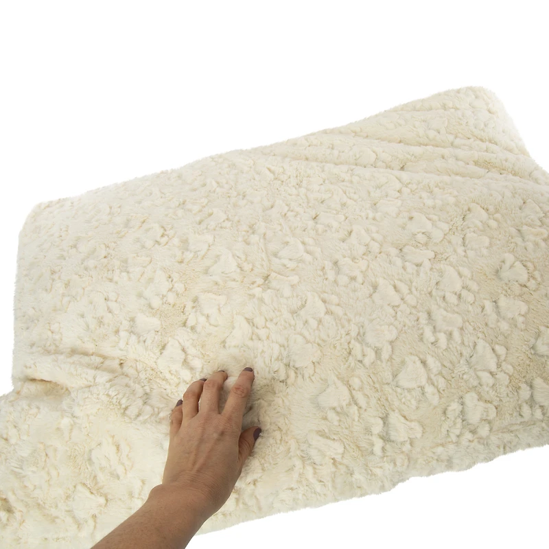 reversible pet pillow bed 36in x 27in