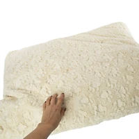 reversible pet pillow bed 36in x 27in