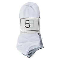 Ladies Low-Cut Socks 10-Pack - Grayscale