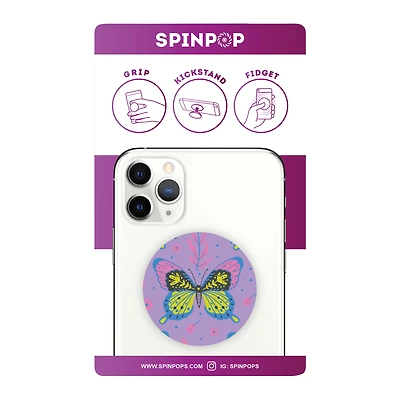 spin-pop phone grip