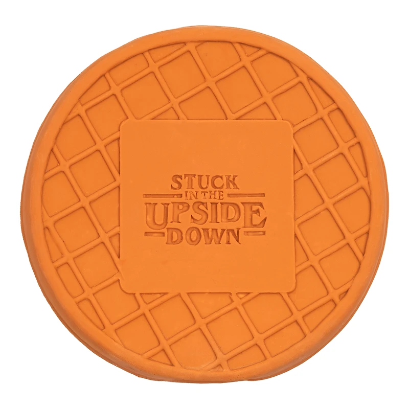 stranger things™ waffle squeaky dog toy