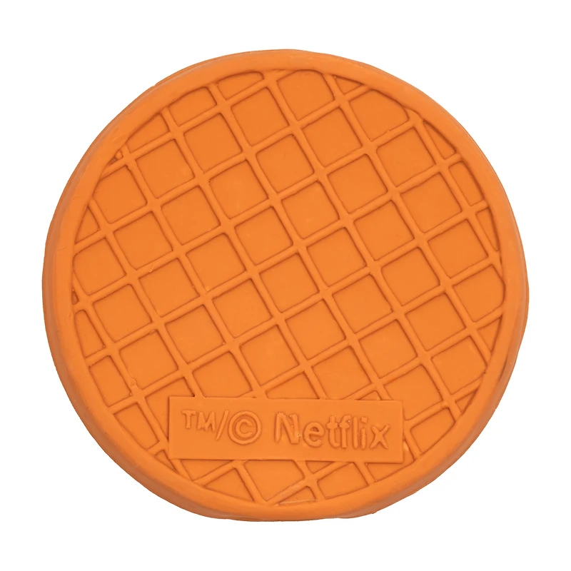 stranger things™ waffle squeaky dog toy