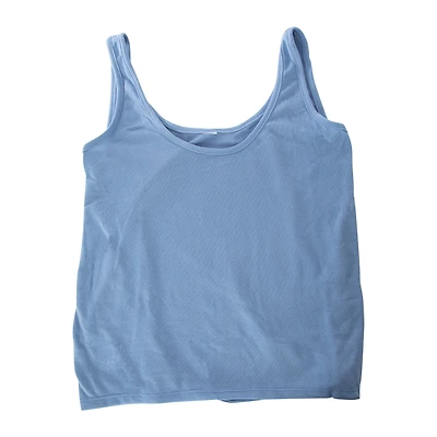 Juniors Blue Hacci Tank Top - Small