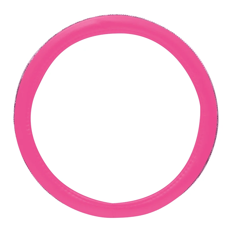 rhinestone crystal steering wheel cover 15in