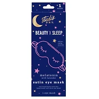 studio dry® beauty x sleep melatonin satin eye mask