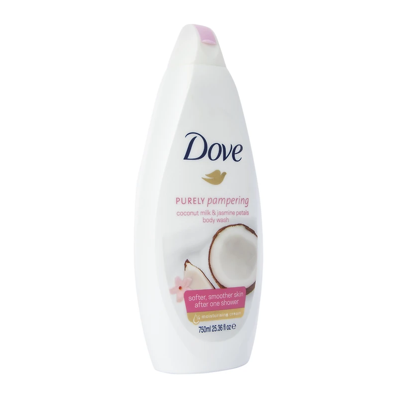 dove® purely pampering coconut milk & jasmine petals body wash 25.36oz