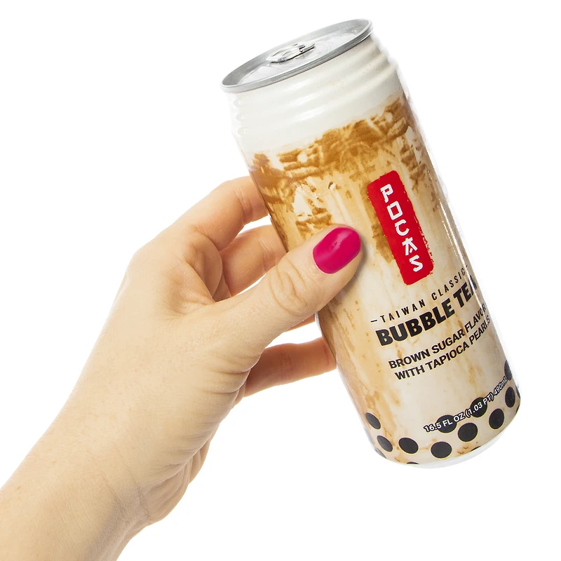 pocas taiwan classic brown sugar flavor bubble tea 16.5 fl.oz