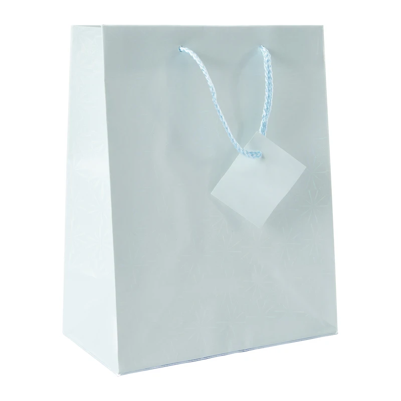 medium holographic party gift bag 9in x 7in