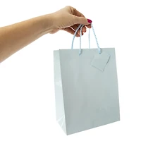 medium holographic party gift bag 9in x 7in