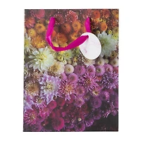 medium floral gift bag 9in x 7in