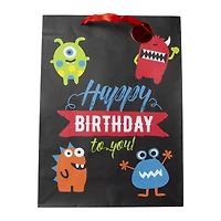jumbo monster party gift bag 17.8in x 12.8in