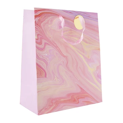large marble gift bag 12.75in x 10.38in