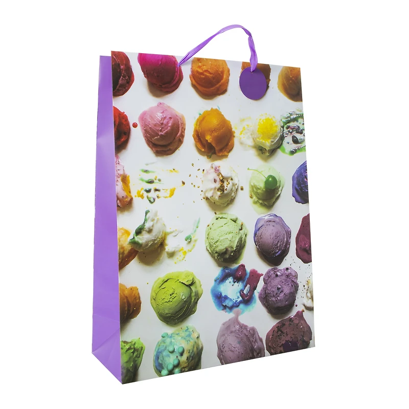 frozen treats jumbo birthday gift bag 17.75in x 12.75in