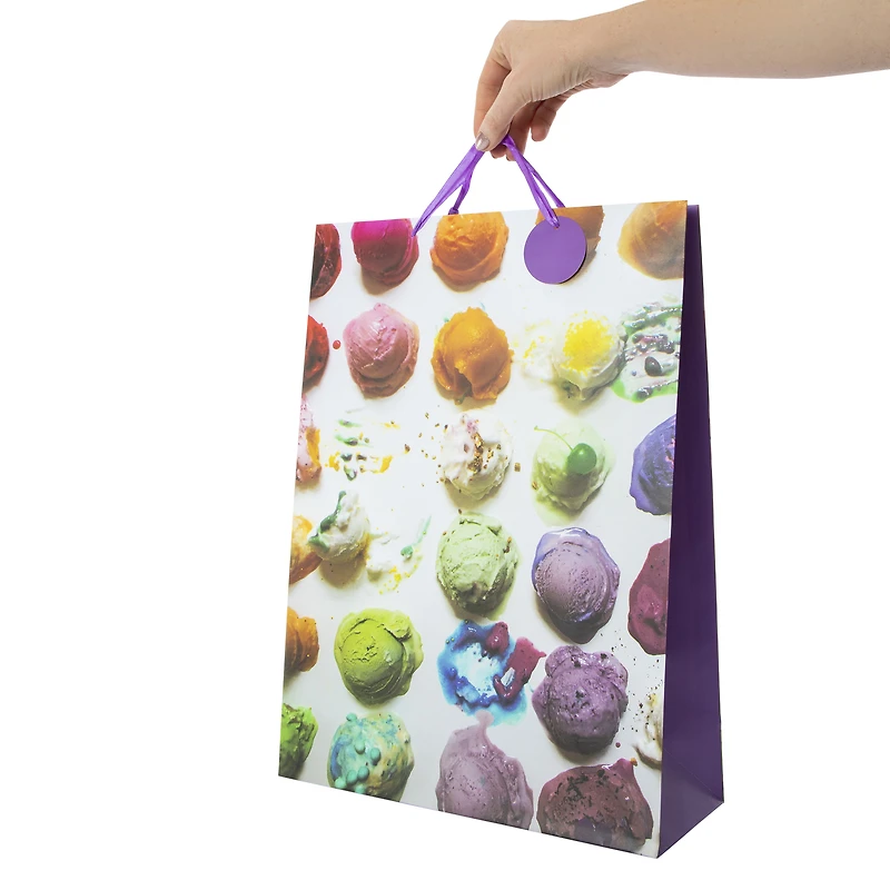 frozen treats jumbo birthday gift bag 17.75in x 12.75in