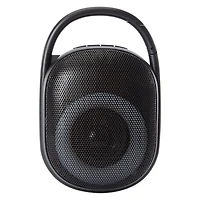 pulse LED portable bluetooth® clip-on speaker