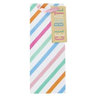 large bottle bag gift 5in x 14in