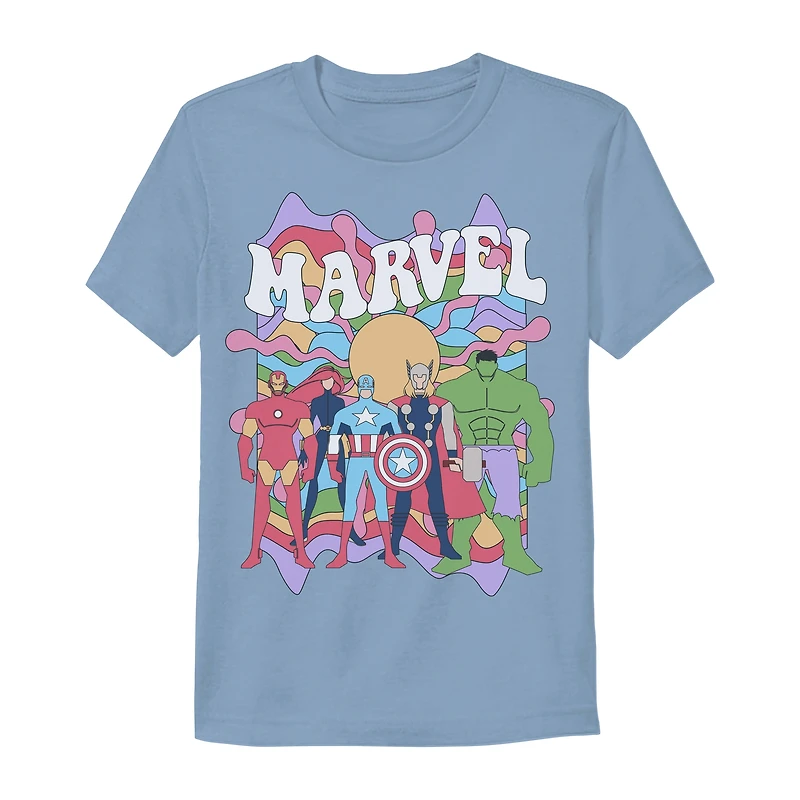 retro marvel cartoon graphic tee