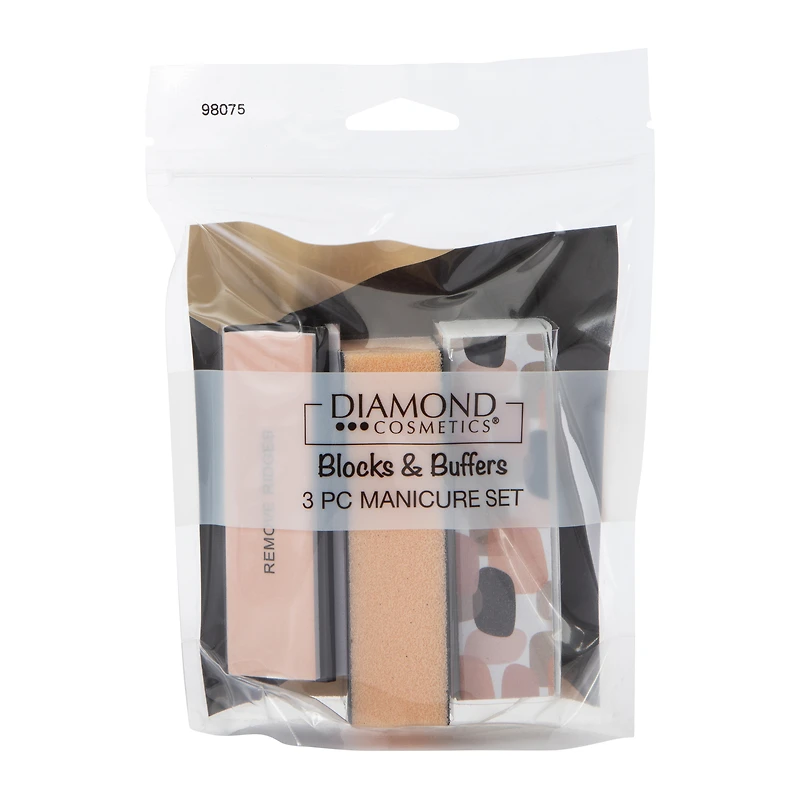 blocks & buffers manicure set 3-piece