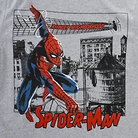 friendly neighborhood spider-man graphic tee