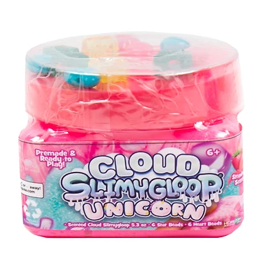 slimygloop® cloud scented premade slime 5.3oz