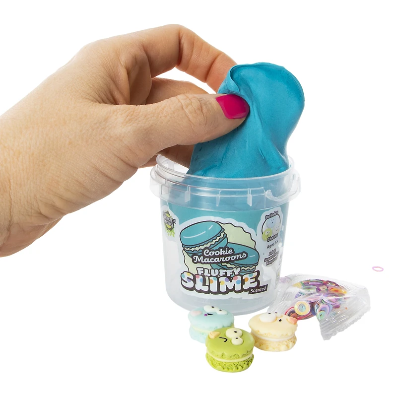 macaroons scented fluffy slime 2.3oz