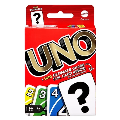 Uno® With Ultimate Chase Foil Card