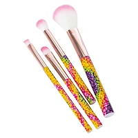 nerds® candy cosmetic brush set 4-piece