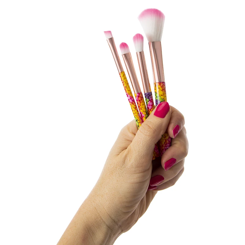 nerds® candy cosmetic brush set 4-piece