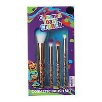 cinnamon toast crunch™ cosmetic brush set 4-piece