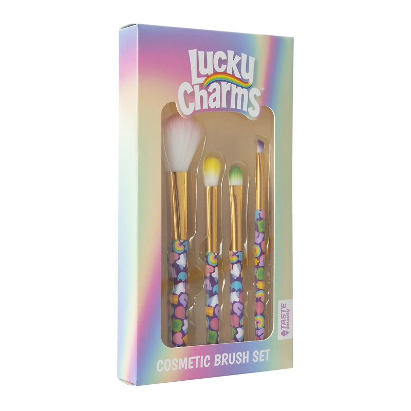 lucky charms™ cosmetic brush set 4-piece
