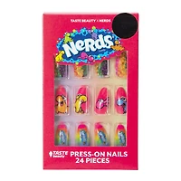 nerds® candy press on nails 24-piece set