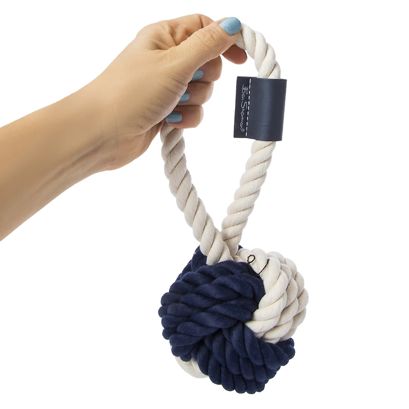ben sherman® medium knotted rope dog toy 9.5in