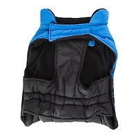 coleman® dog puffer jacket - blue plaid