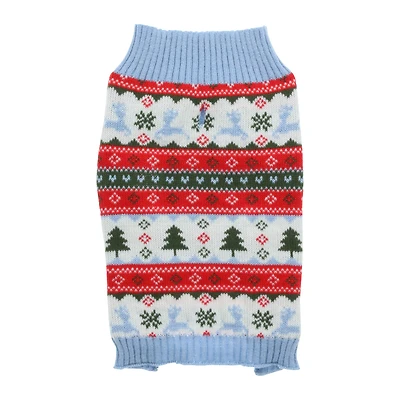 cute holiday pet sweater - team santa