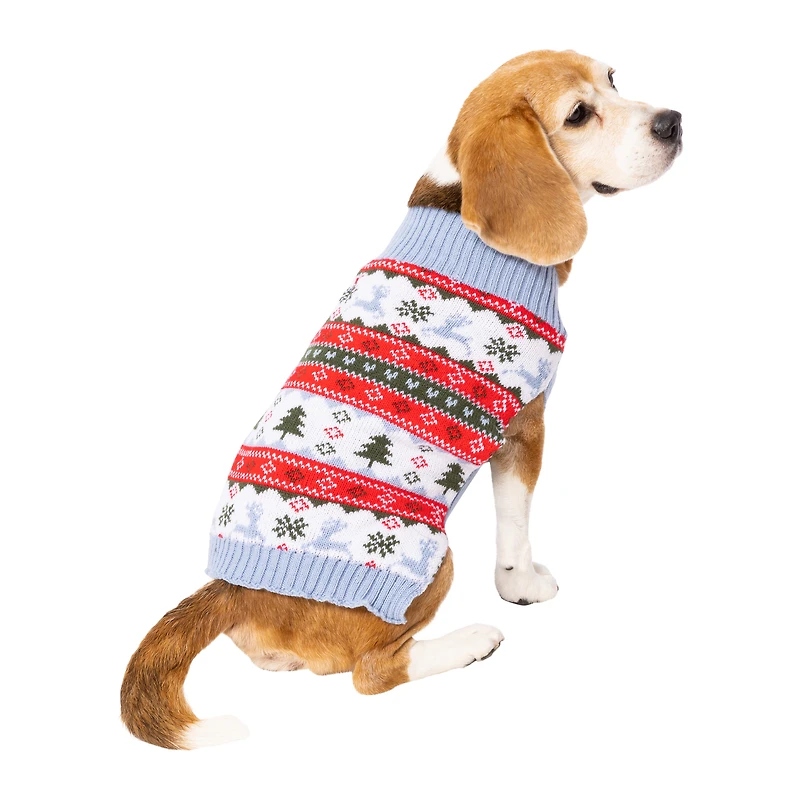 cute holiday pet sweater - team santa