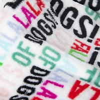 holiday plush pet blanket 30in x 40in