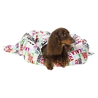 holiday plush pet blanket 30in x 40in