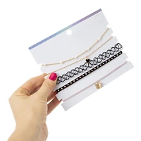 tattoo choker necklace 5-pack