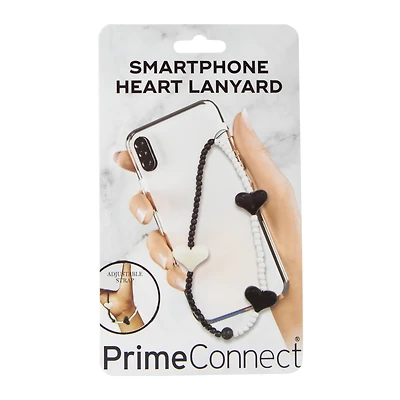 beaded phone charm lanyard