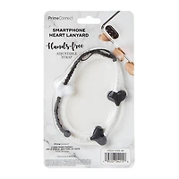 beaded phone charm lanyard