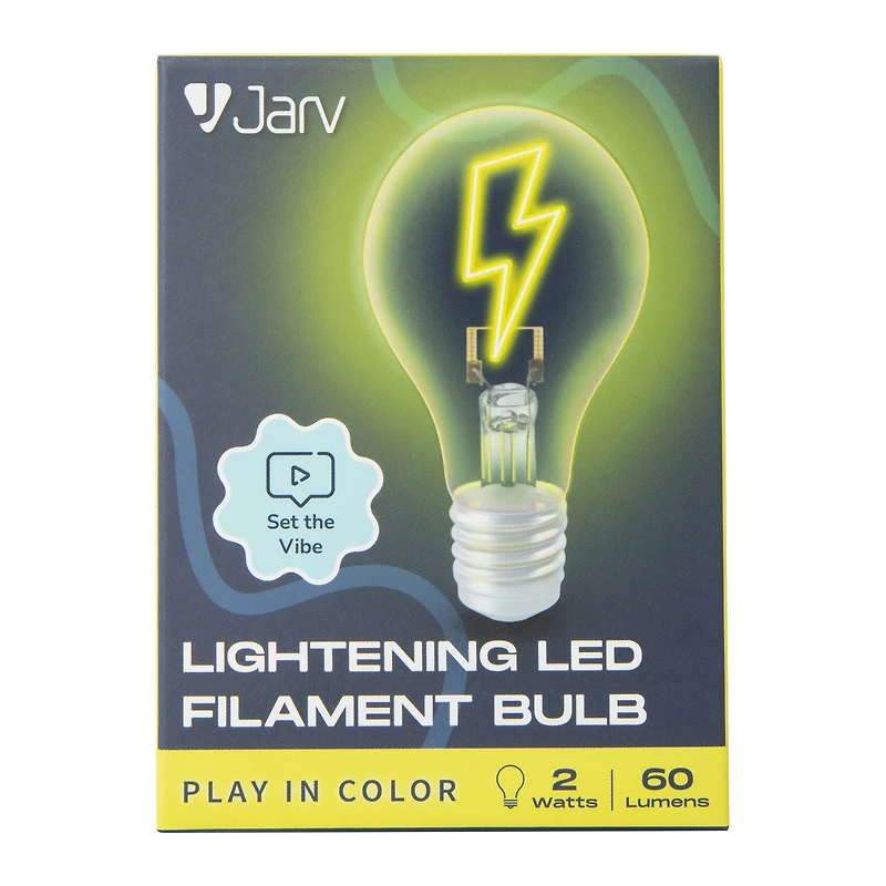 LED bulb with shaped filament