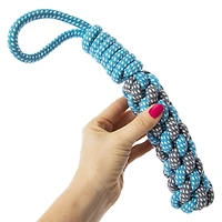 braided rope dog tug toy 15in x 2in