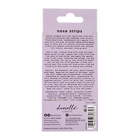 danielle creations® blackhead clearing charcoal & lavender nose stripes 8-pack