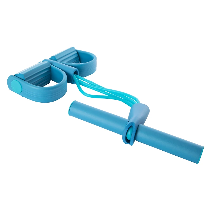 resistance band rower