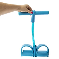 resistance band rower