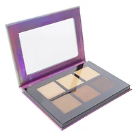 studio contour face sculpting makeup palette 6-piece