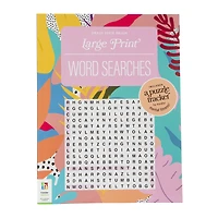 train your brain large print word searches